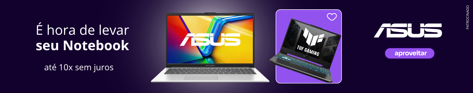 [PARCERIA] ASUS - Dê o play nas ofertas - Destaque